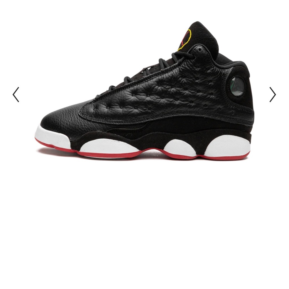 Nike Black and Red Sneakers